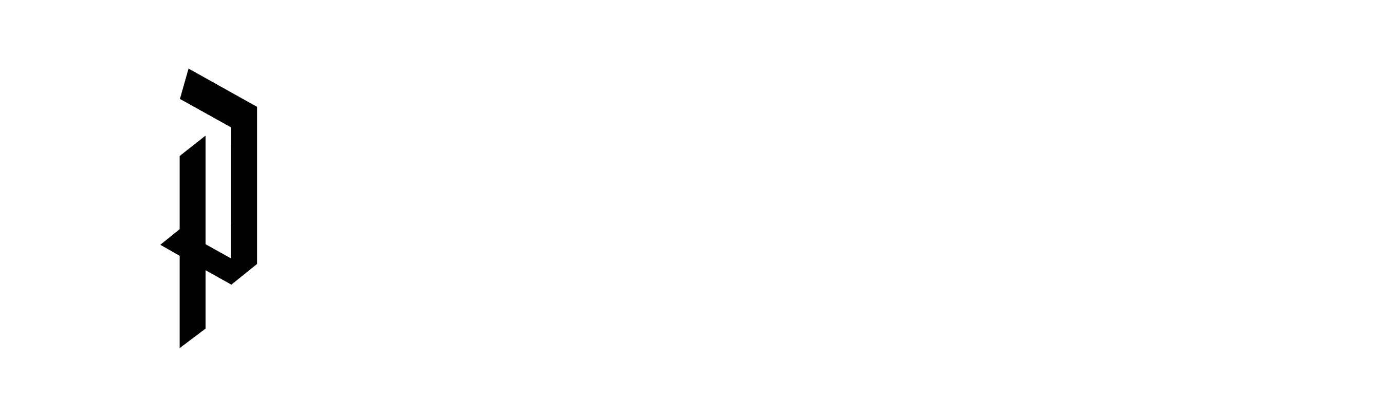 Black stylized "P" logo on a white circle next to the words "Post District Salt Lake City, Utah" in bold, uppercase white text on a light gray background.